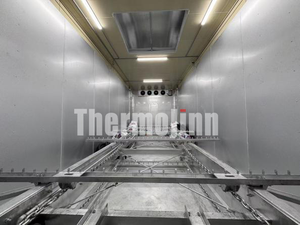 Automatic ice storage and transportation system