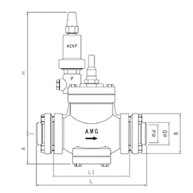 Válvula reguladora de presión constante - Serie RSA-2