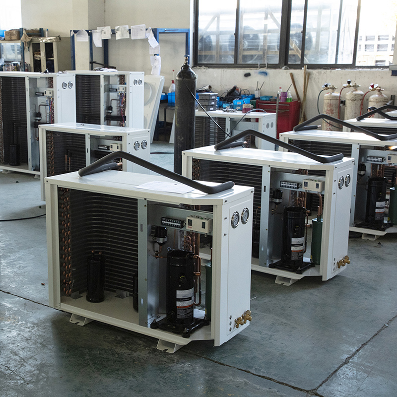 factory for evaporative condenser, air coolers, ice machine, ice maker, monoblock