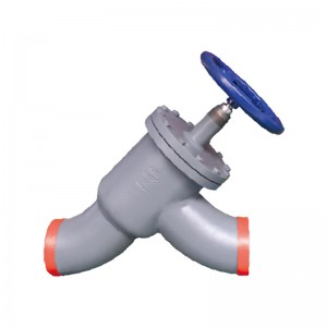 RVY100-450-D Welding Straight-Through Stop Valve