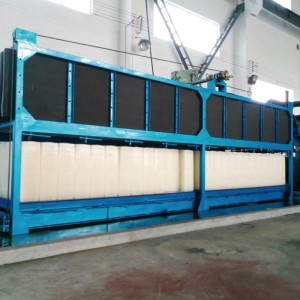 Máquina de bloco de gelo de resfriamento direto Thermojinn TJB-50DW (5 toneladas/dia)