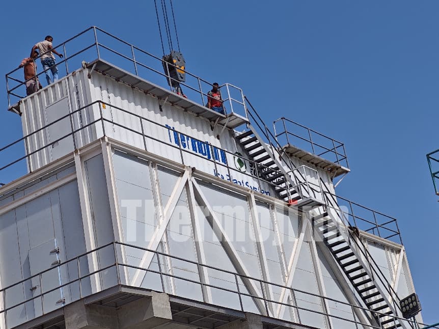 Thermojinn’s 80T Ice Plant System